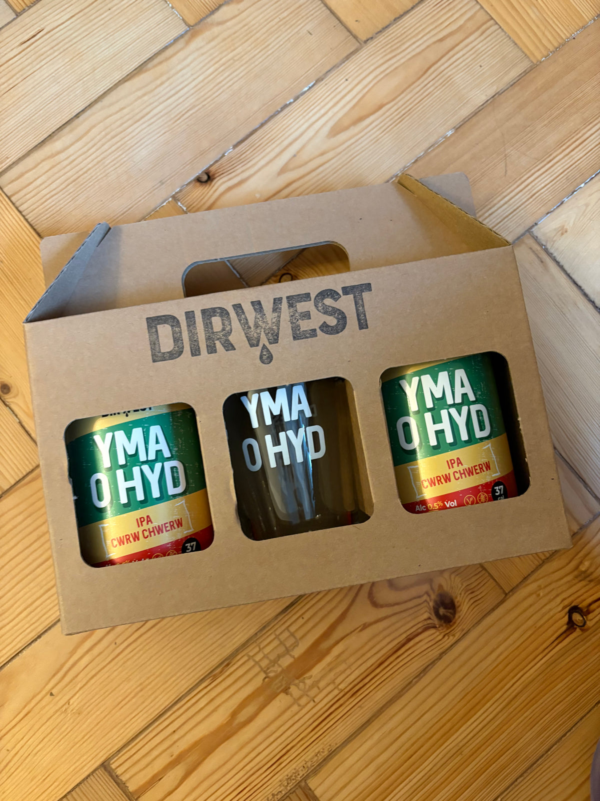 Yma o Hyd Glass Trio Gift Set