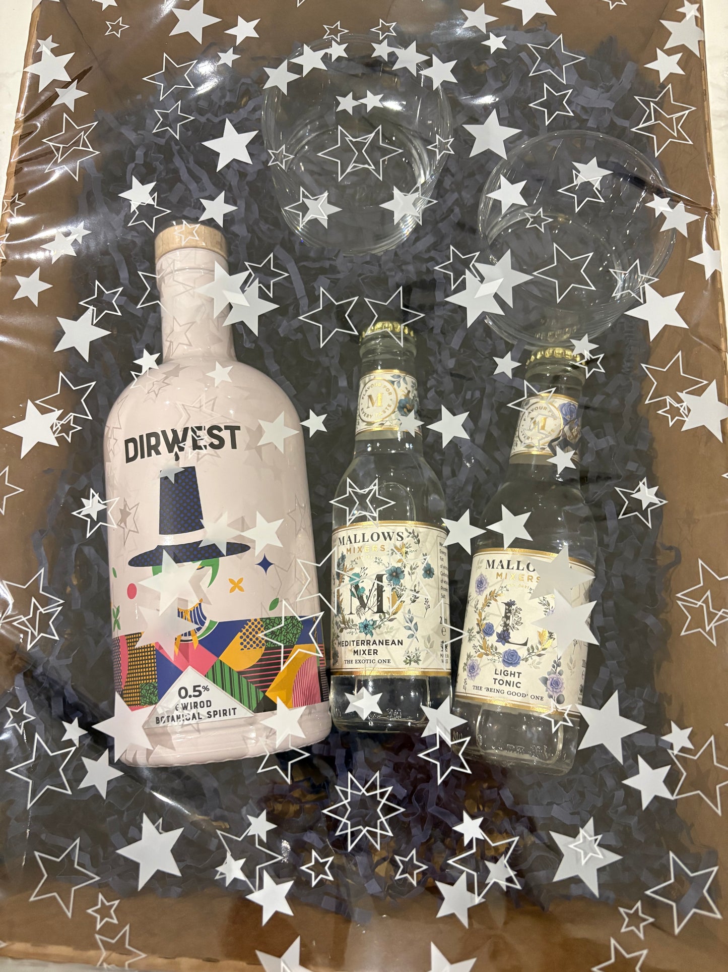 Hamper Gin Di-alcohol Cymreig